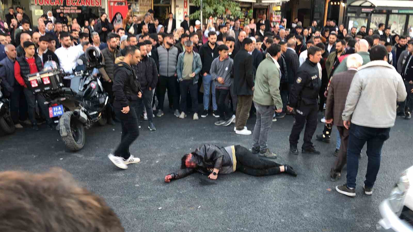 Silopi’de madde bağımlısı şahsa yakınlardan meydan dayağı