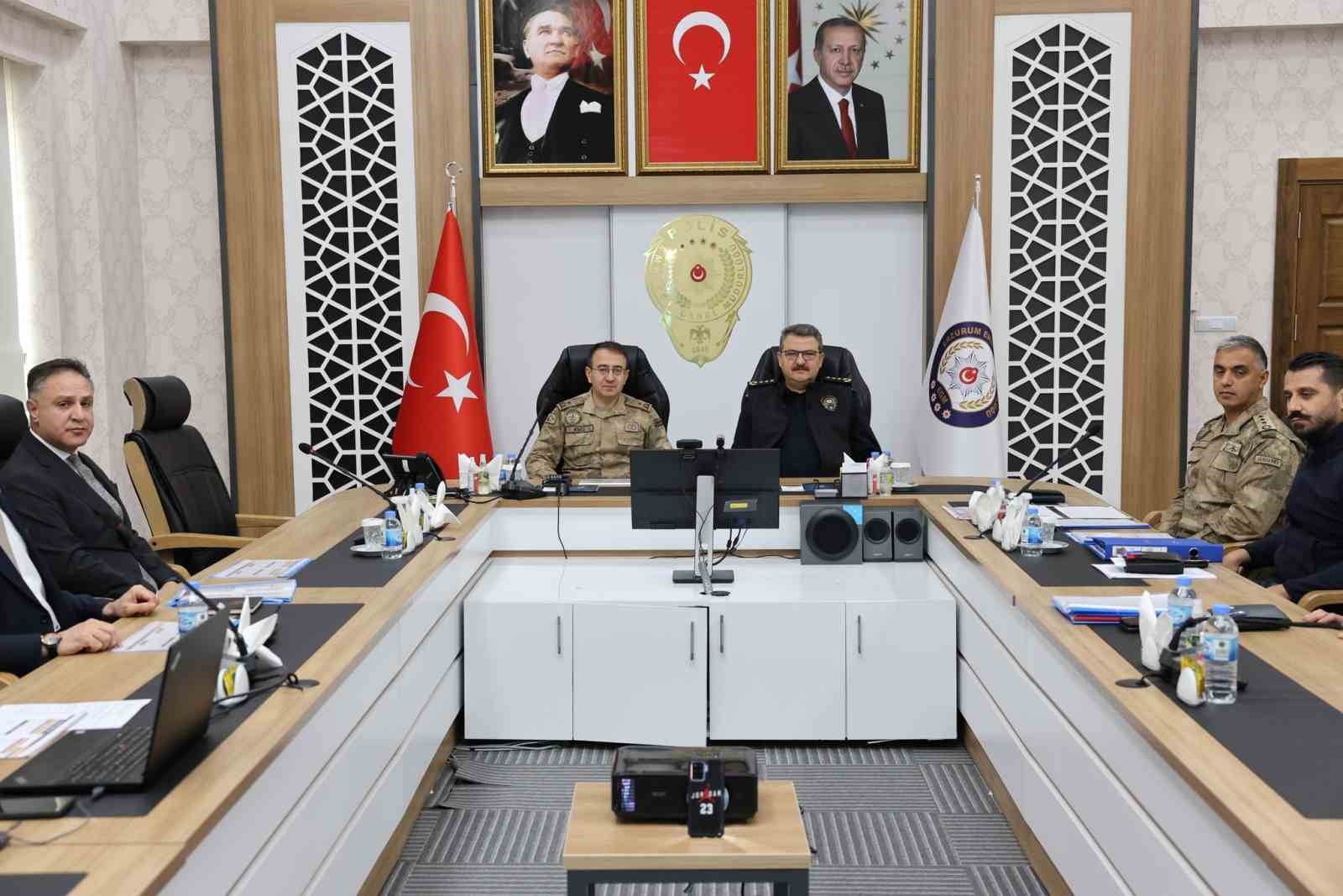 Erzurum&rsquo;da &lsquo;Aranan Şahıslar&rsquo; zirvesi
