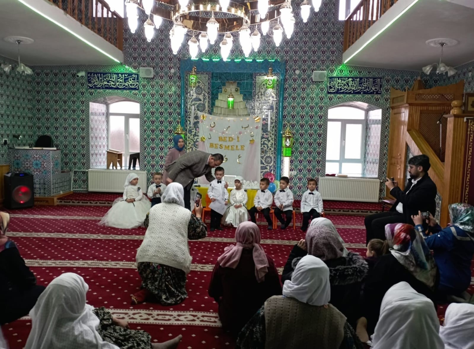 K&uuml;tahya&rsquo;nın İnk&ouml;y Mahallesi&rsquo;ndeki &rsquo;4-6 Yaş Kur&rsquo;an Kursu&rsquo;nda Bed-i Besmele&rsquo; programı
