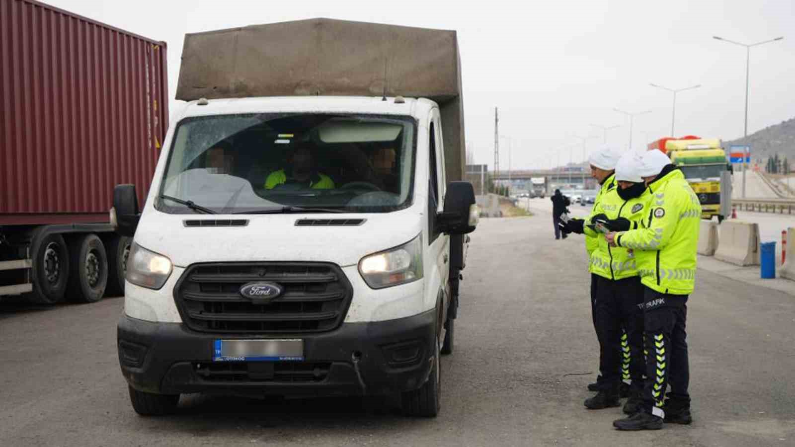 Kırıkkale’de denetimlerde 129 araç trafikten men edildi