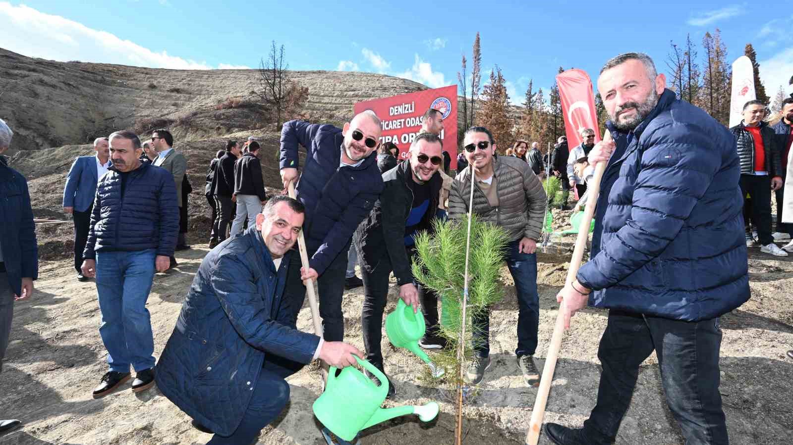 DTO 15 bin fidanla hatıra ormanı oluşturdu
