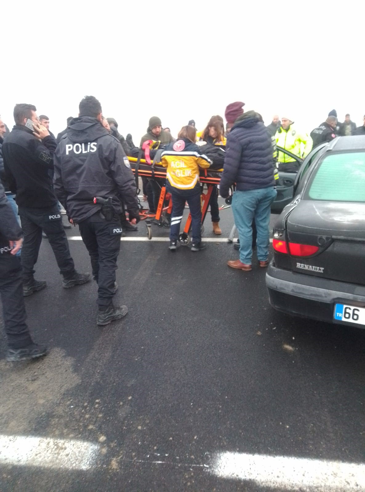 Kars&rsquo;ta trafik kazası: 1 yaralı
