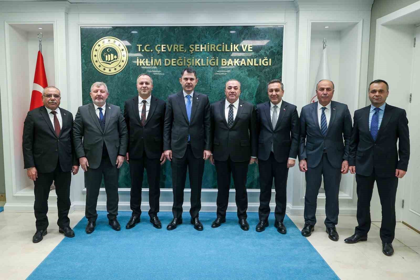 Başkan Arslan, Alaca için taleplerini Bakan Kurum’a iletti