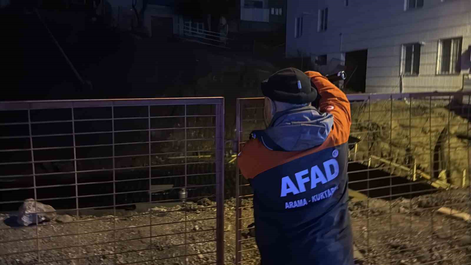 Tokat’ta inşaat kazısı 5 daireyi boşalttırdı