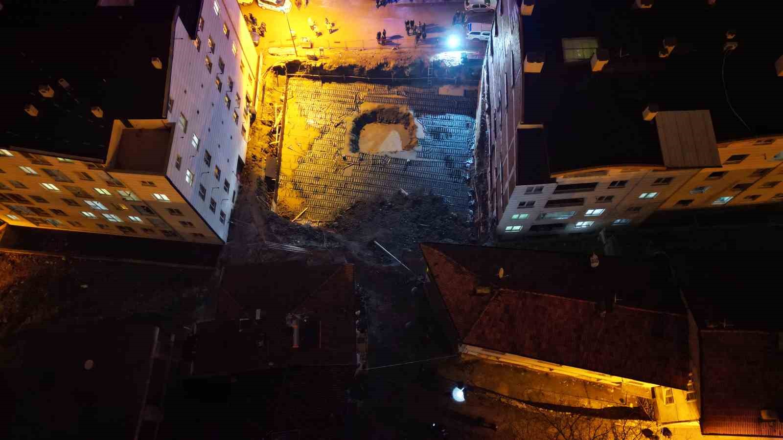 Tokat&rsquo;ta inşaat kazısı 5 daireyi boşalttırdı
