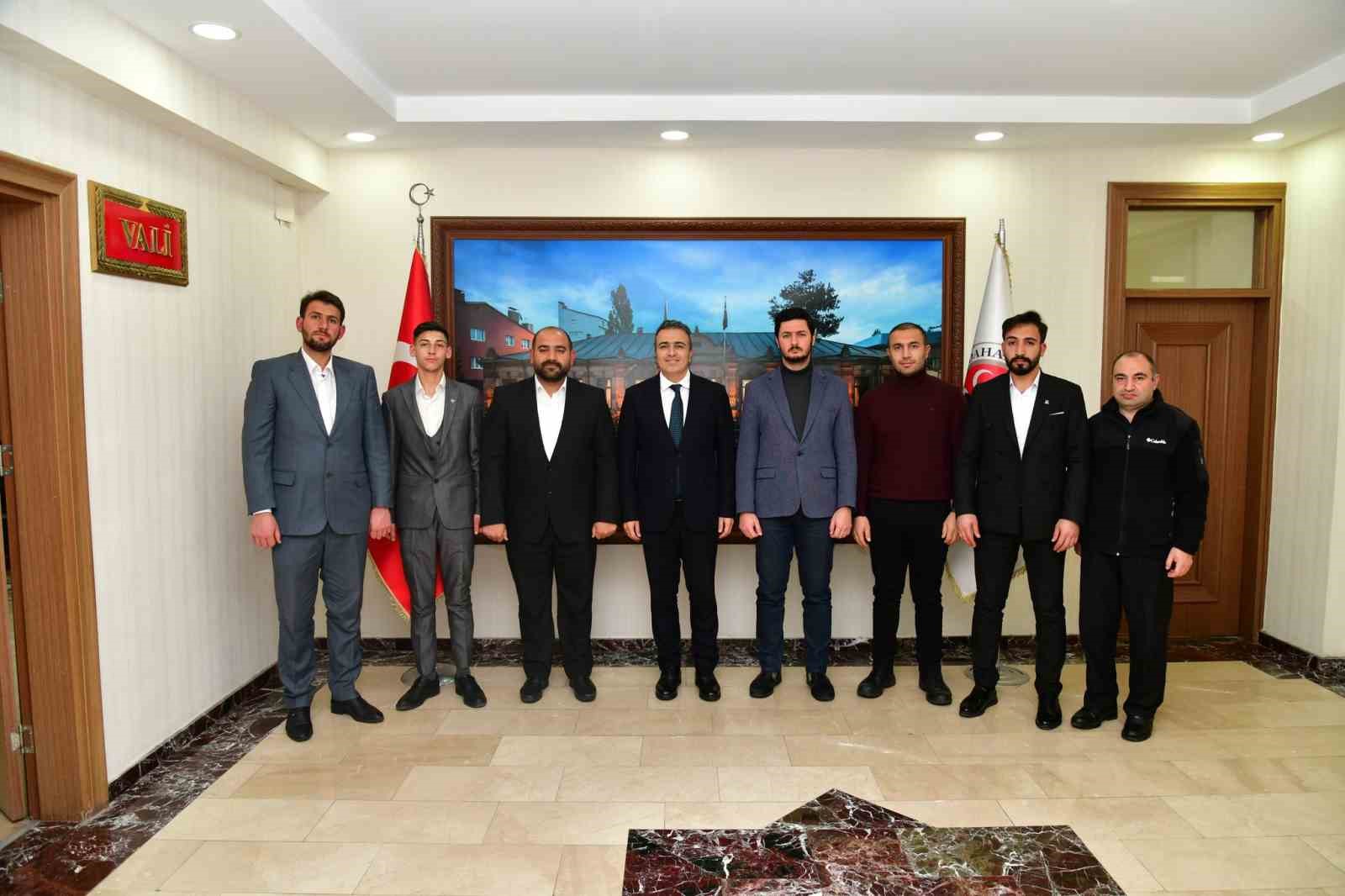 TÜGVA Ardahan Şubesinden Vali Çiçek’e ziyaret