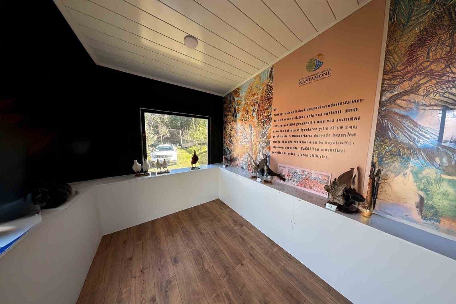 Kastamonu Güney Karadeniz Jeoparkı gezici ziyaretçi tanıtım merkeziyle keşfedilecek