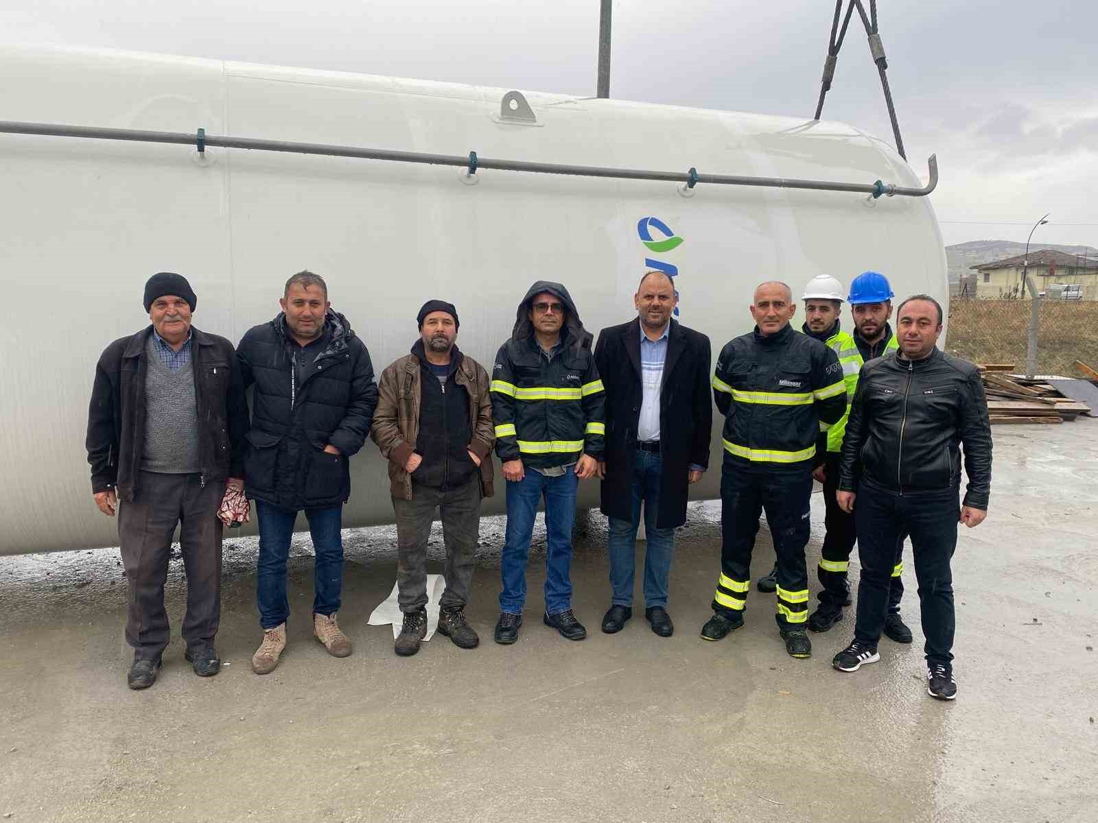 Selendi’de doğalgaz çalışmalarında sona yaklaşıldı