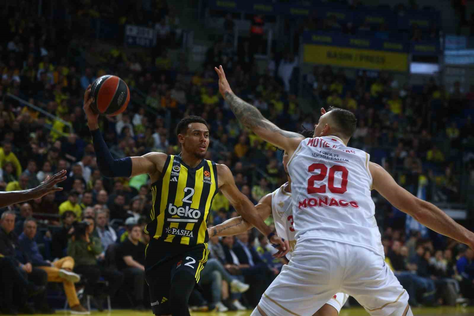 THY Euroleague: Fenerbahçe: 69 - Monaco: 99