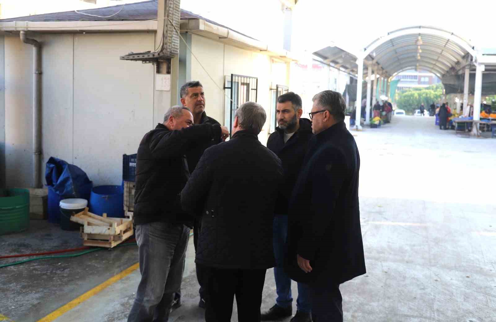 Başkan Yardımcısı Kıran&rsquo;dan pazar yerlerine inceleme
