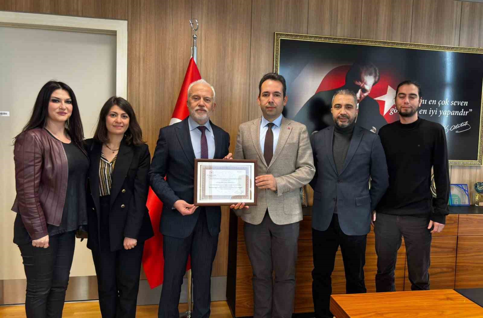 Eskişehir Şehir Hastanesi&rsquo;ne "Beslenme Dostu ve Fiziksel Aktiviteyi Destekleyen İşyeri" sertifikası
