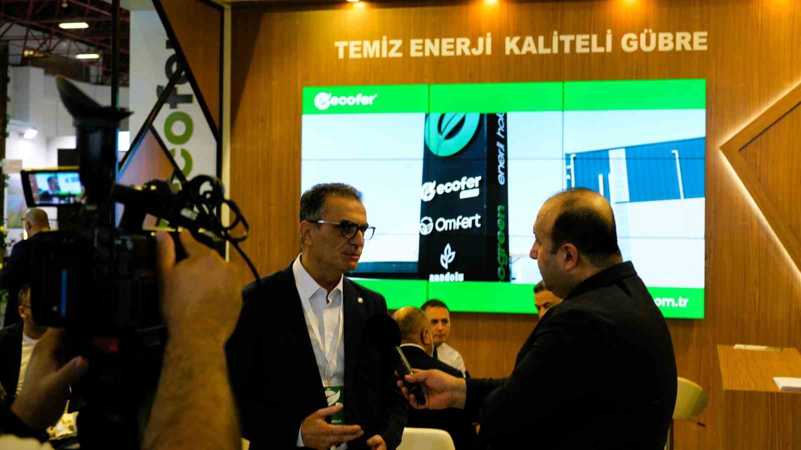 D&uuml;nya &ccedil;ift&ccedil;isiyle buluşan Ecofer G&uuml;bre, Growtech Tarım Fuarının g&ouml;zdesi oldu
