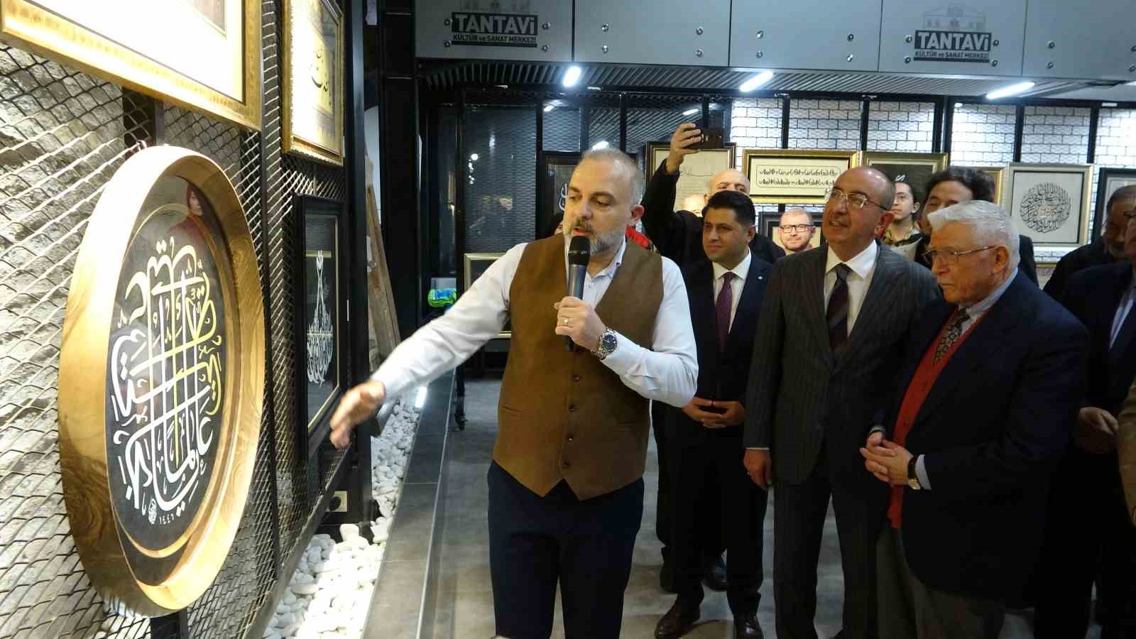 Konya’da ’Telamiz-i Konevi-4 Sergisi’ açıldı