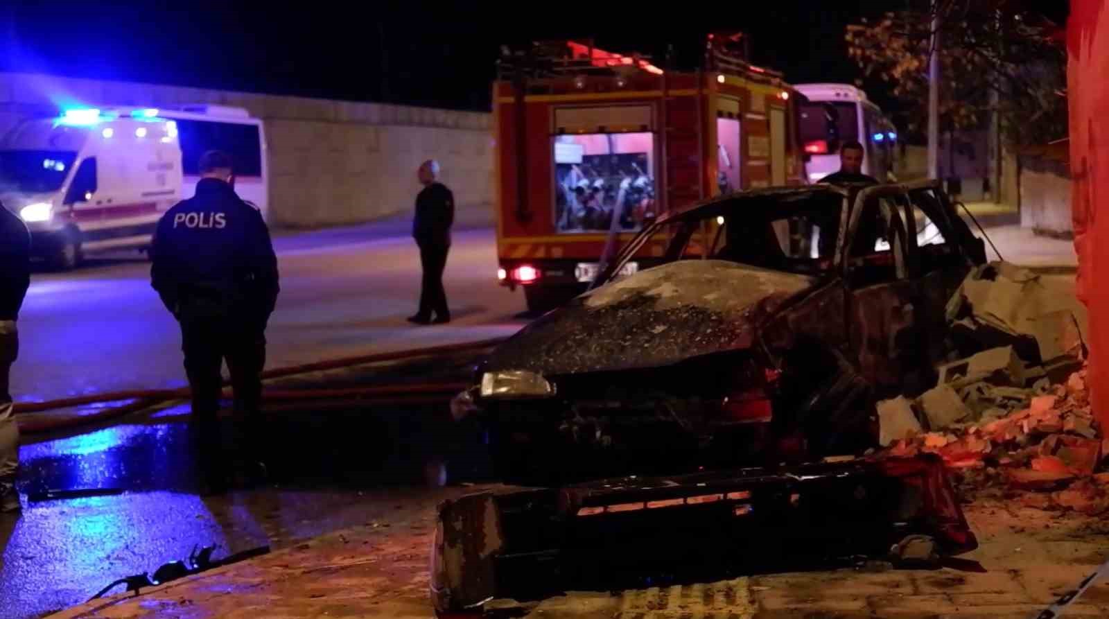 Edirne’de yanan otomobildeki 4 kişinin öldüğü feci olayın ayrıntıları ortaya çıktı