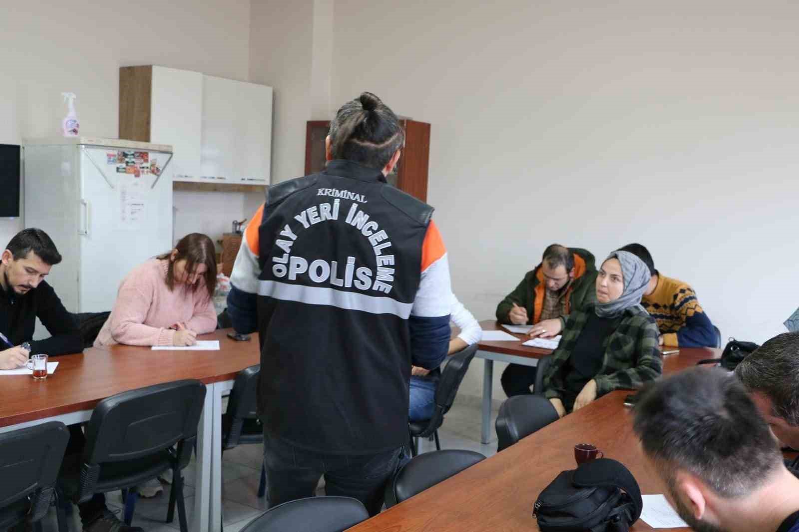 Polislere &ldquo;Yerli ve Milli Biyometrik Veri Y&ouml;netim Sistemi&rdquo; eğitimi
