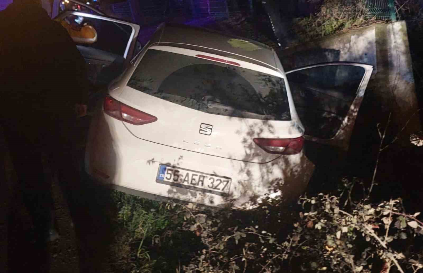 Samsun’da trafik kazası: 1 ölü, 2 yaralı
