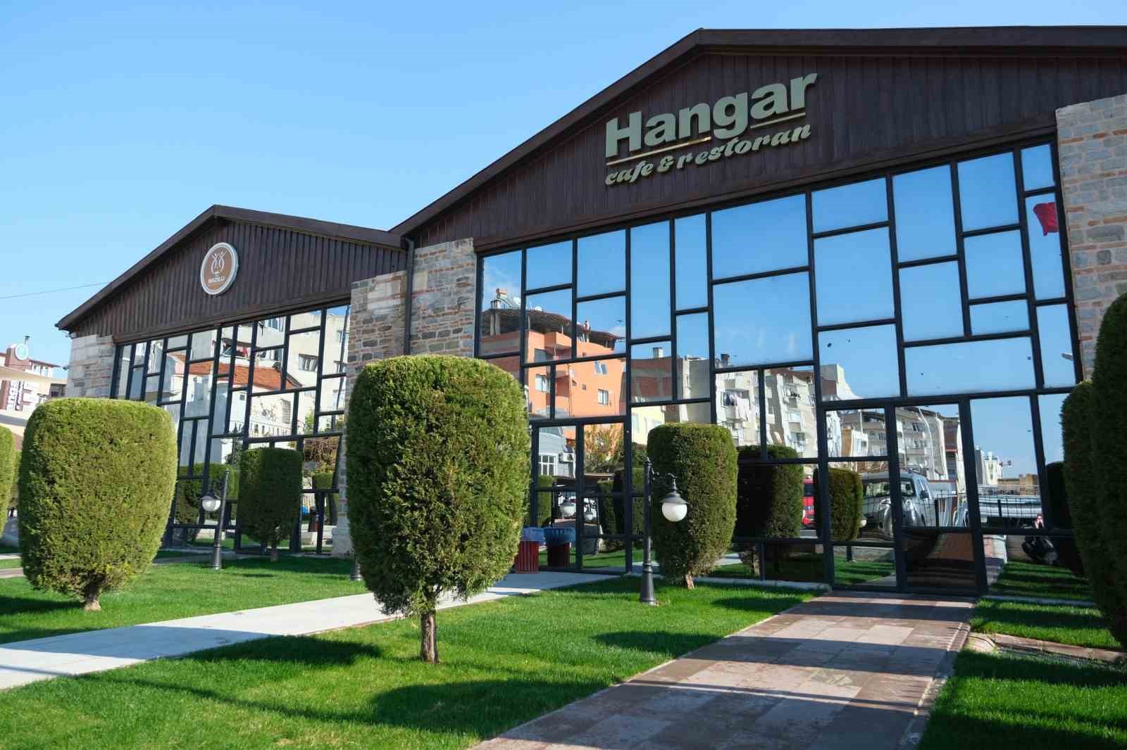 Nazilli Belediyesi Hangar Kafe’yi yeniledi
