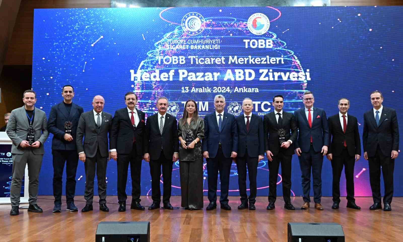 TOBB Başkanı Hisarcıklıoğlu: “Son beş yılda ABD’ye ihracatımız yüzde 46 artarak 14,8 milyar dolara ulaştı”
