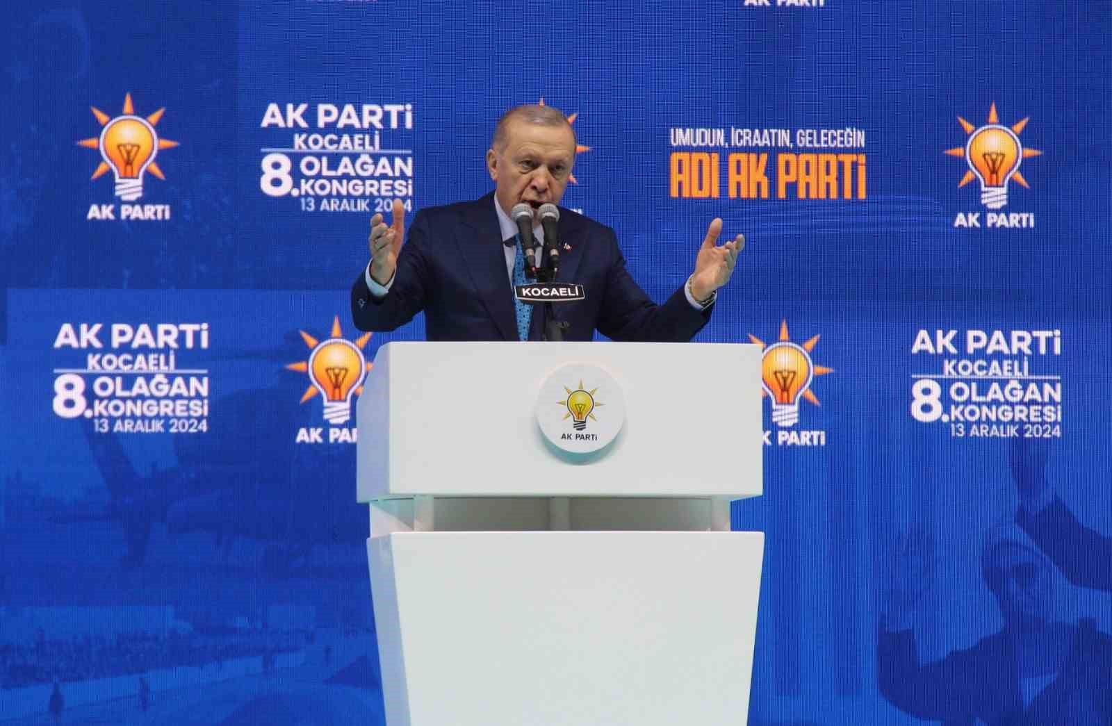 Cumhurbaşkanı Erdoğan: "Hak ve halk hesaba çekmeden biz kendimizi hesaba çekeceğiz"
