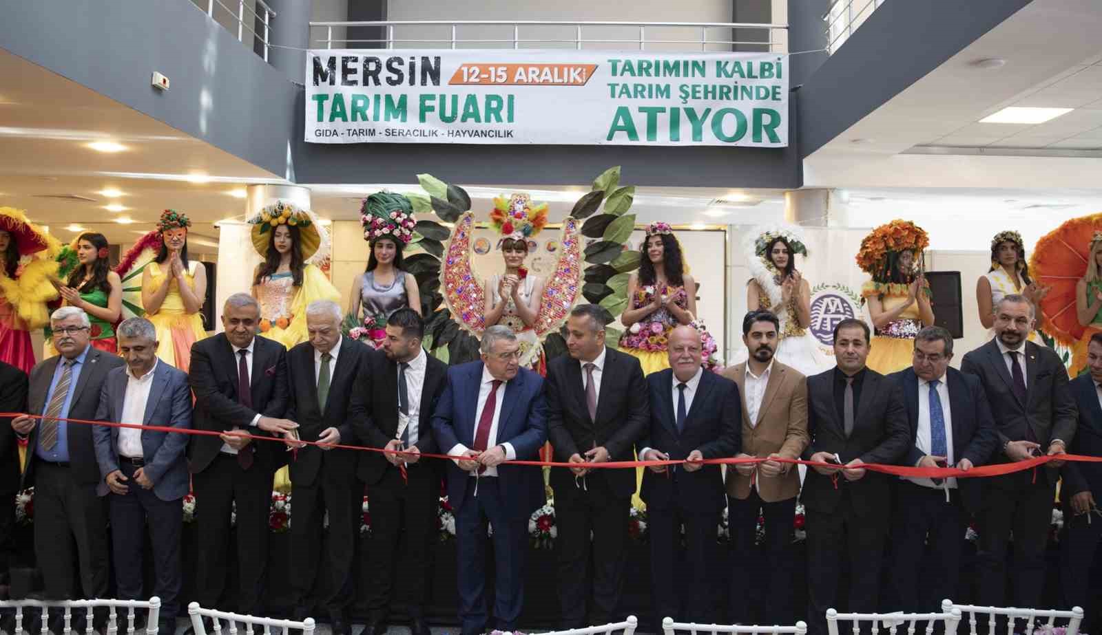 Mersin Tarım Fuarı kapılarını ziyaret&ccedil;ilerine a&ccedil;tı
