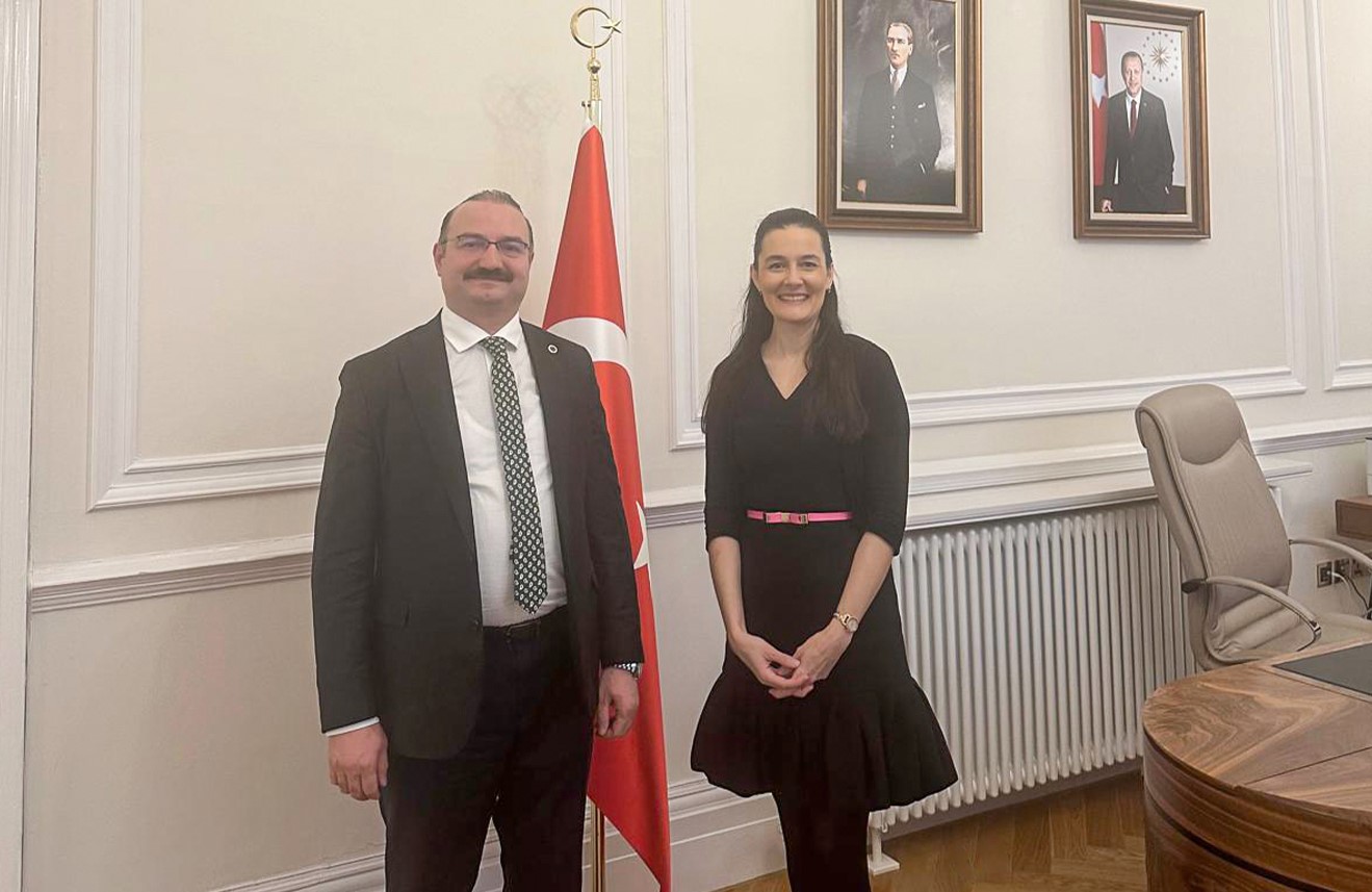 Rektör Hacımüftüoğlu’nun İngiltere ziyareti Edinburg elçiliği ile tamamlandı