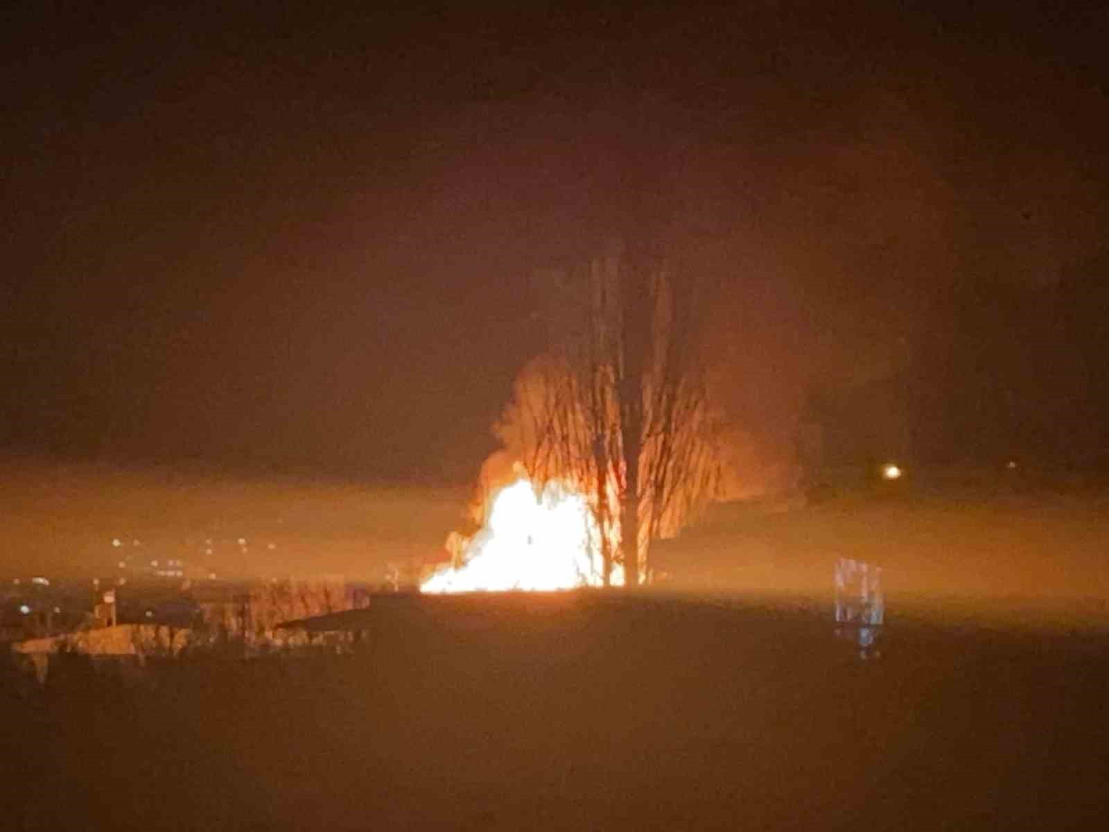 Kahramanmaraş’ta ikamet yangını