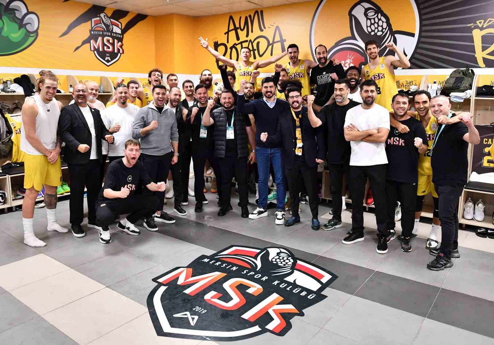 Türkiye Basketbol Süper Ligi: Mersin Spor: 95 - Türk Telekom: 73
