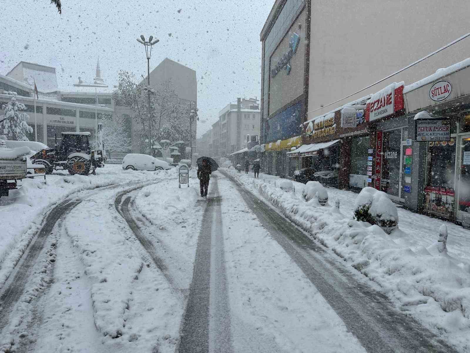Artvin’de kar esareti