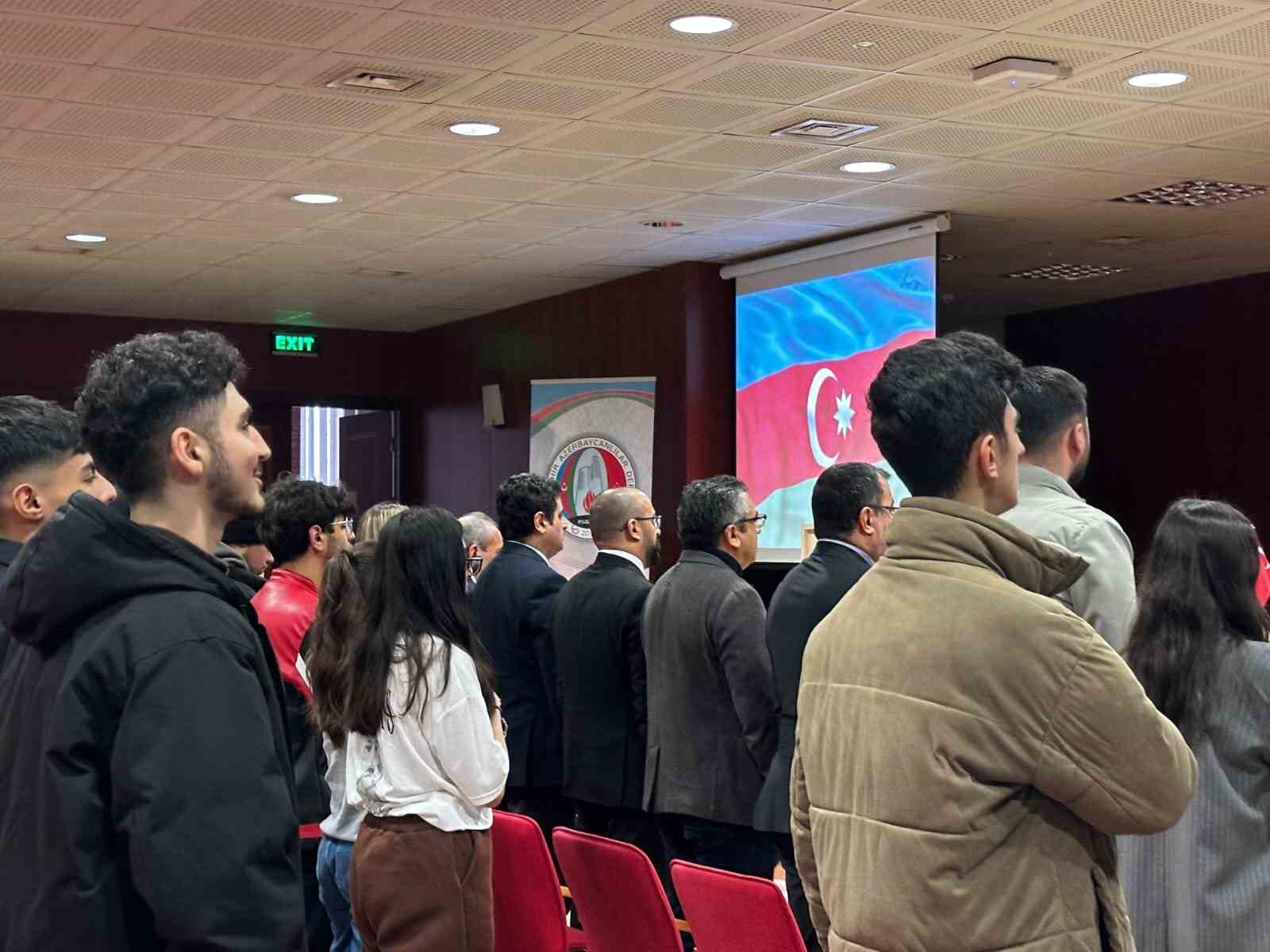 Eskişehir&rsquo;de Azerbaycanlılar tarafından &lsquo;Ali Tude Anma G&uuml;n&uuml;&rsquo; paneli ilgi g&ouml;rd&uuml;
