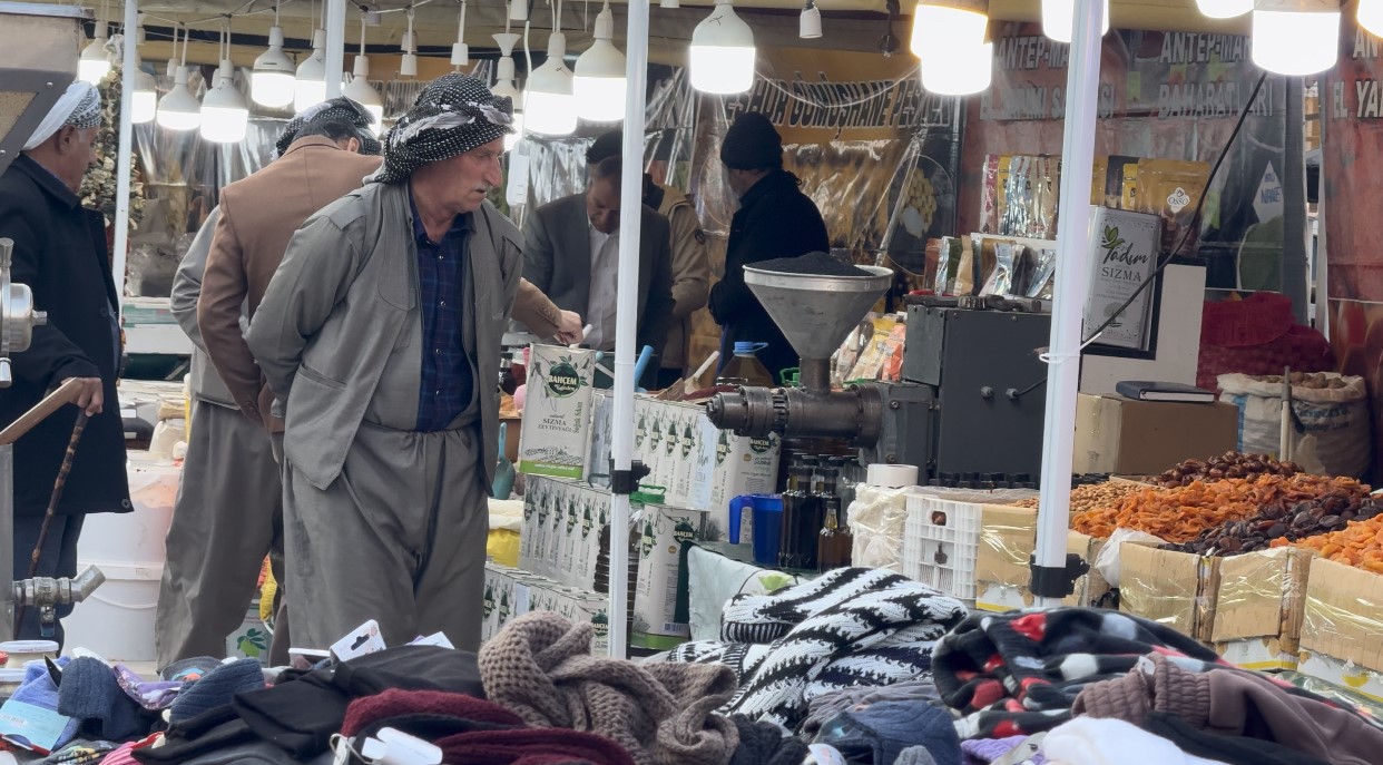 Silopi&rsquo;de y&ouml;resel lezzetler pazarı kuruldu
