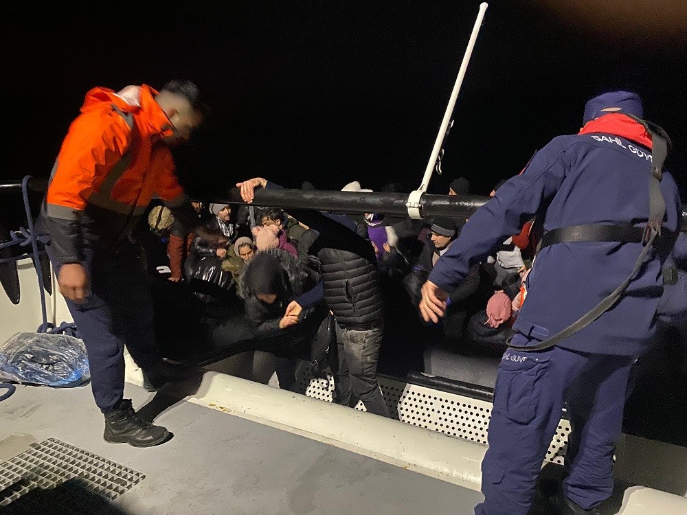 Çanakkale’de 89 kaçak göçmen yakalandı