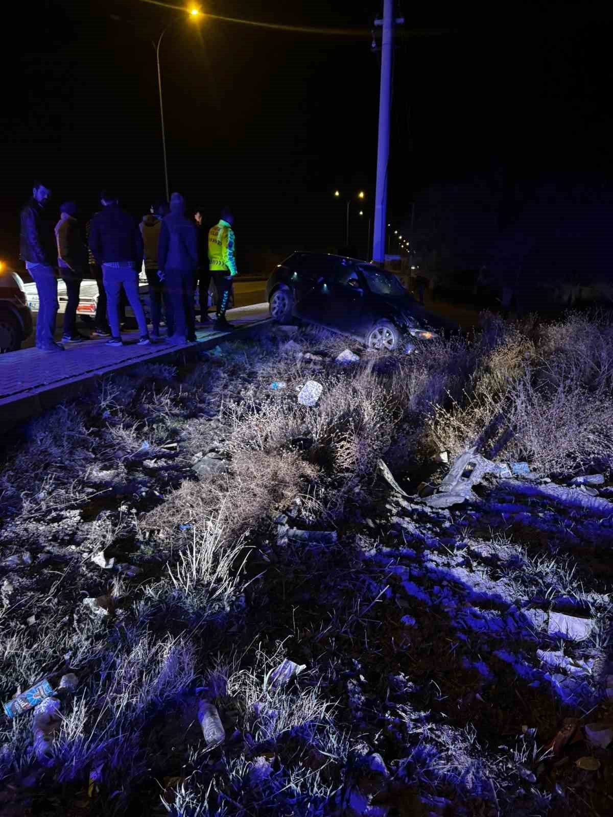 Konya’da trafik kazası: 1 yaralı