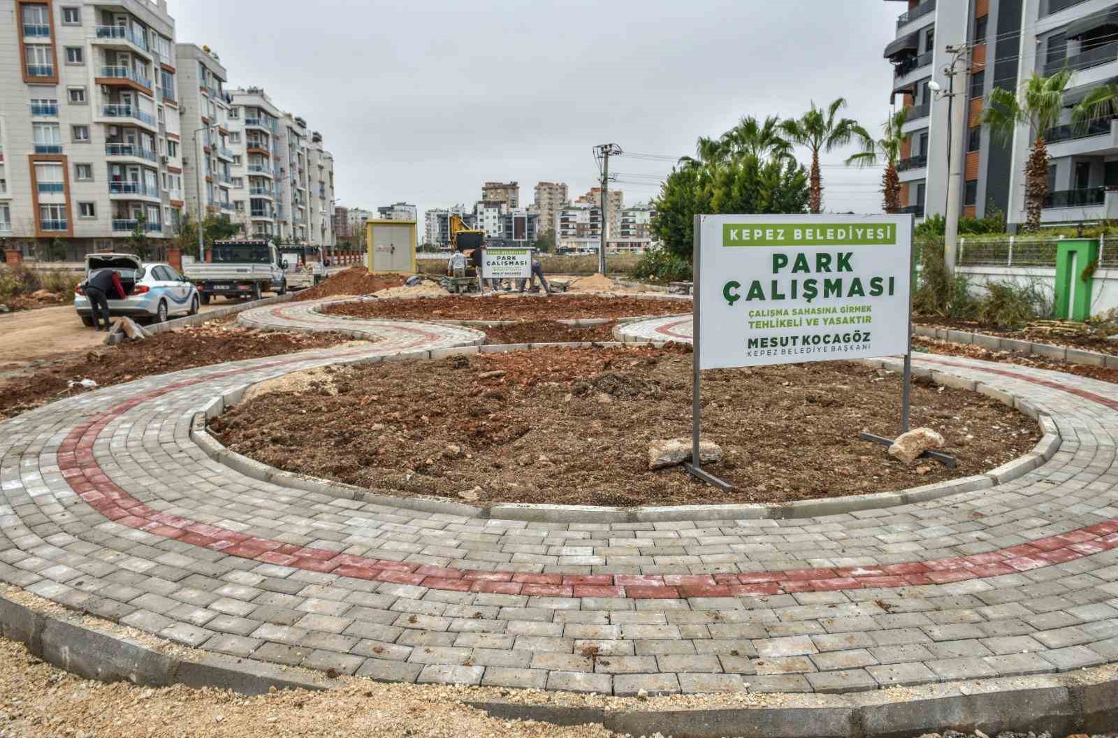 Göksu Mahallesi yeşil alan ve park yatırımıyla güzelleşiyor