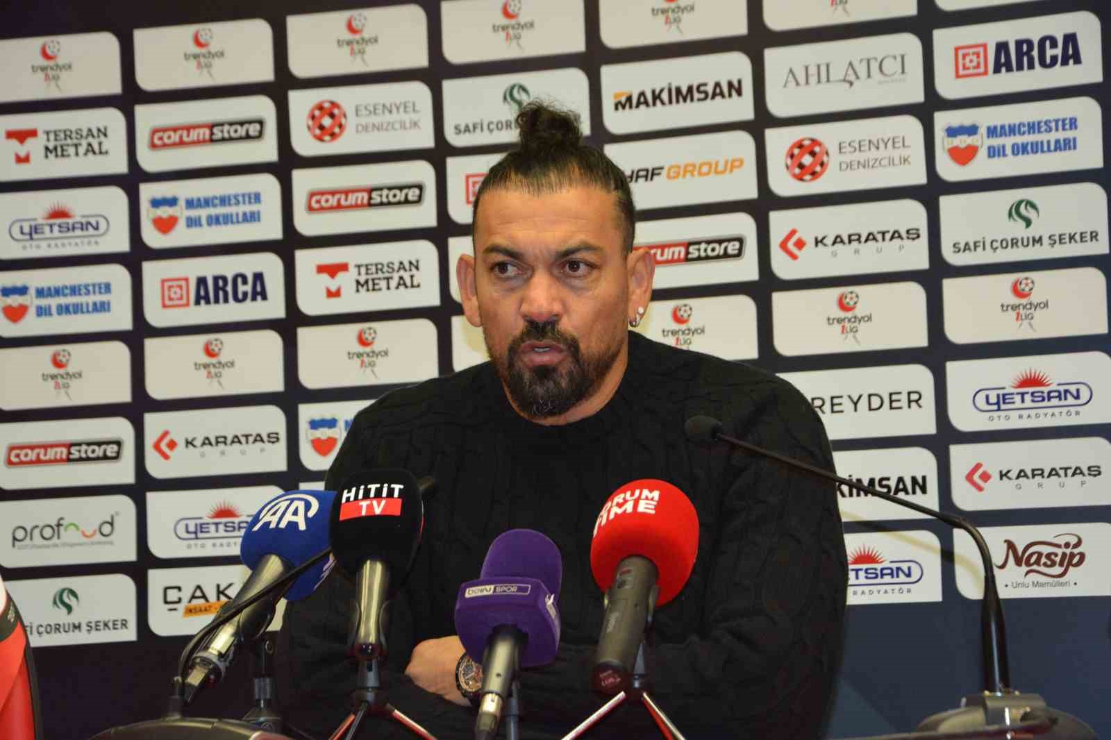 &Ccedil;orum FK - Amed Sportif Faaliyetler ma&ccedil;ının ardından
