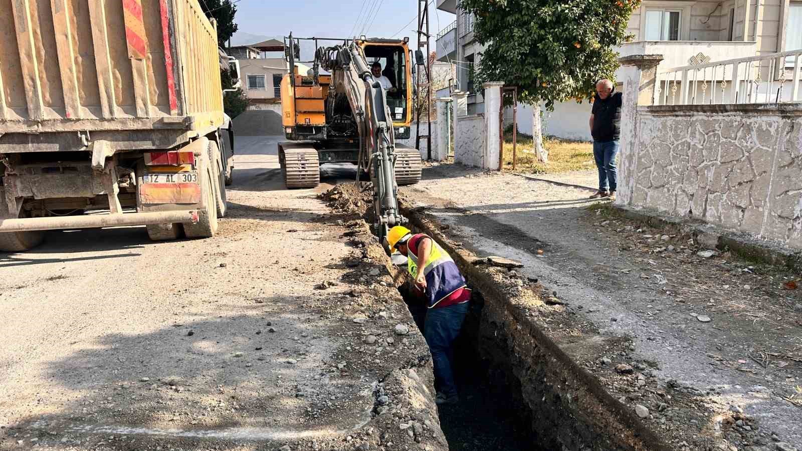 Dörtyol’da 3 mahallenin su sorunu tarihe karışacak