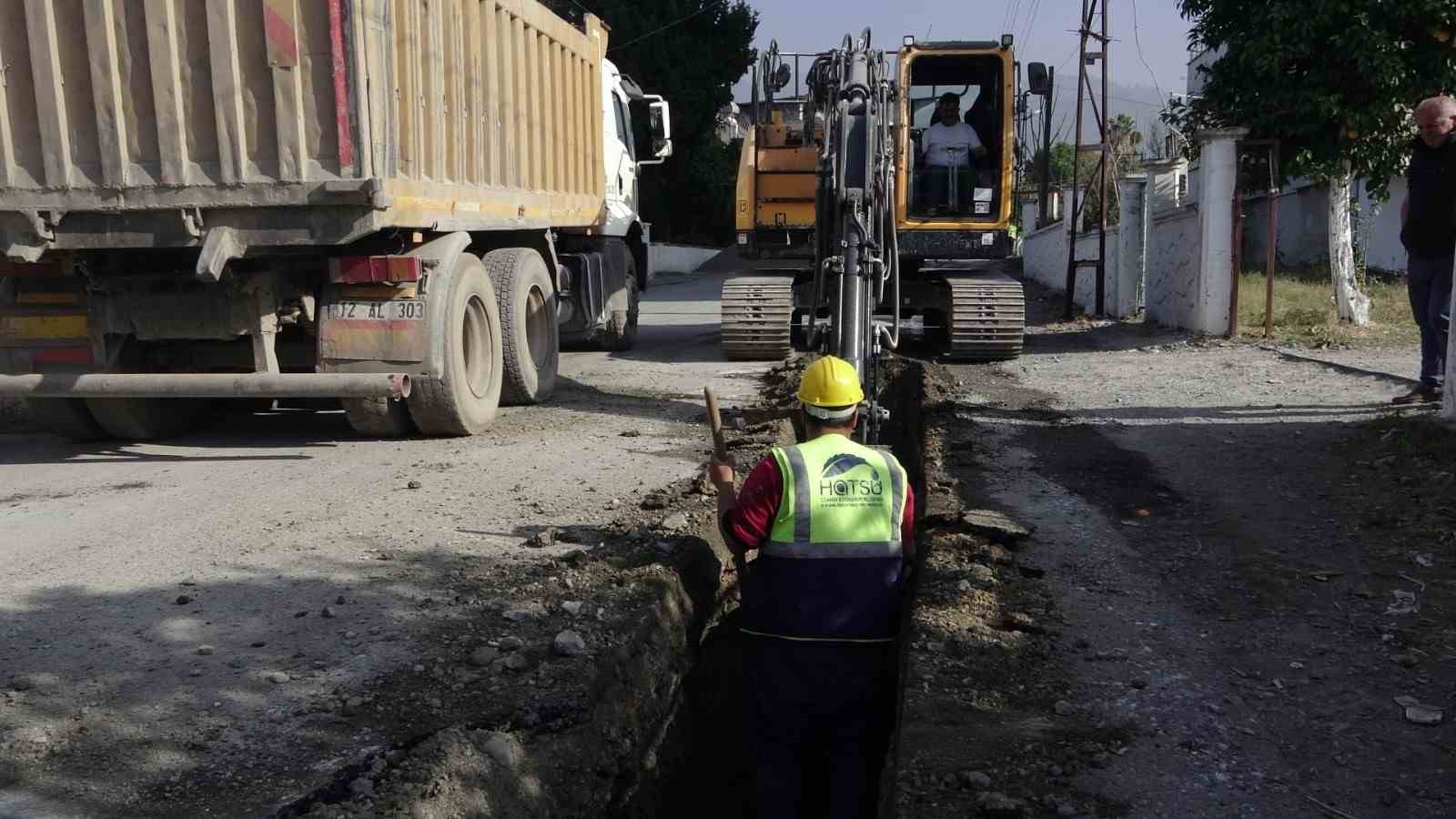 Dörtyol’da 3 mahallenin su sorunu tarihe karışacak
