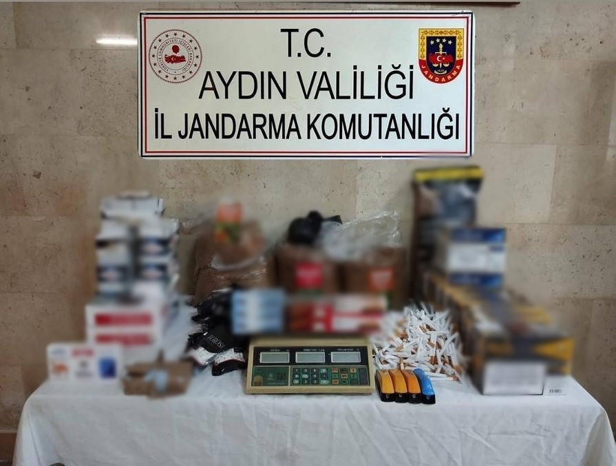 Aydın’da 11 kilo bandrolsüz tütün ele geçirildi