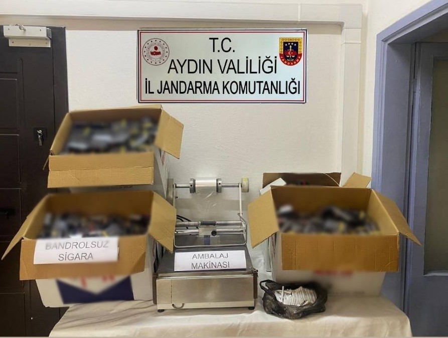 Aydın’da 11 kilo bandrolsüz tütün ele geçirildi
