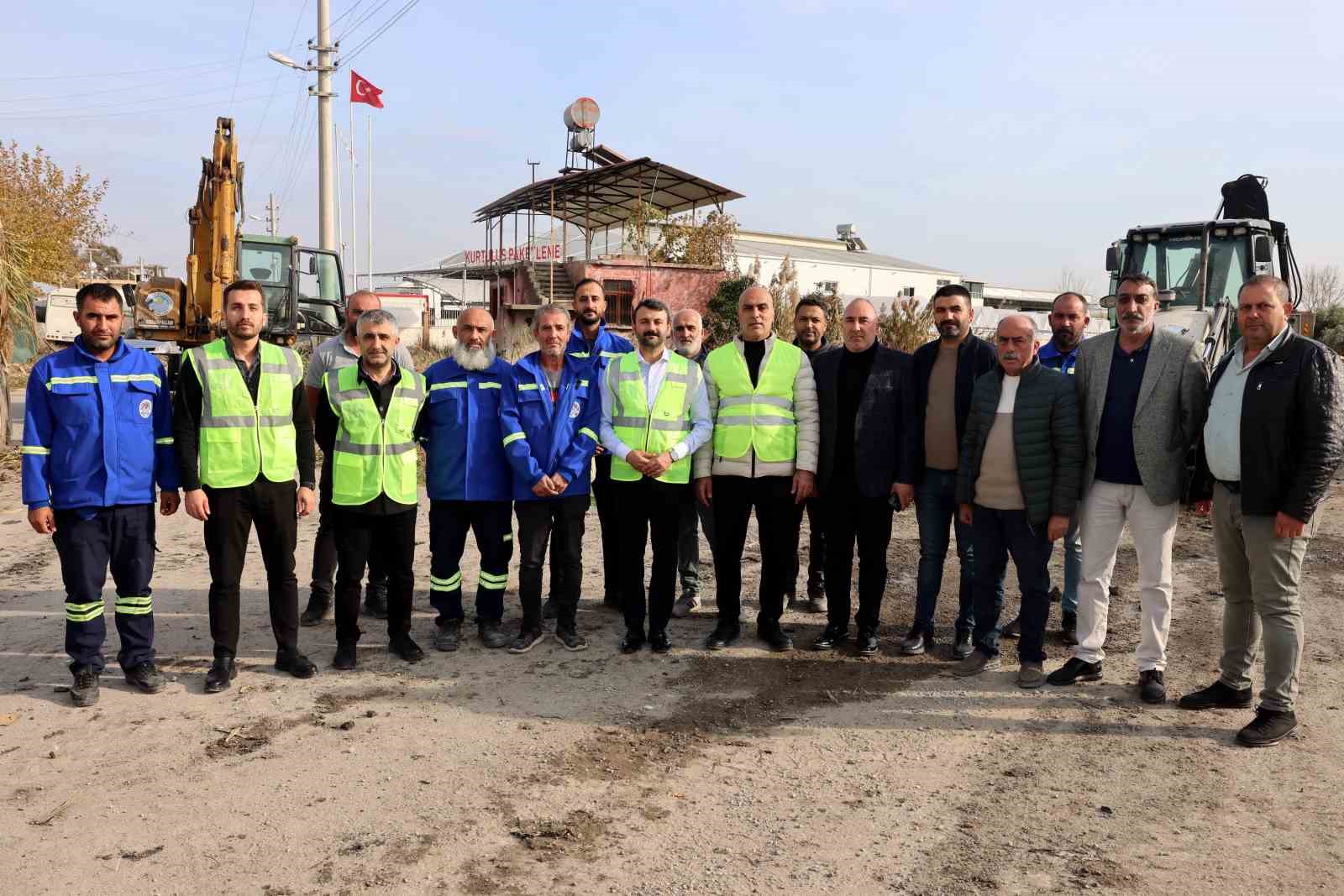 Mersin’de sulama kanalları temizlenip, ıslah ediliyor