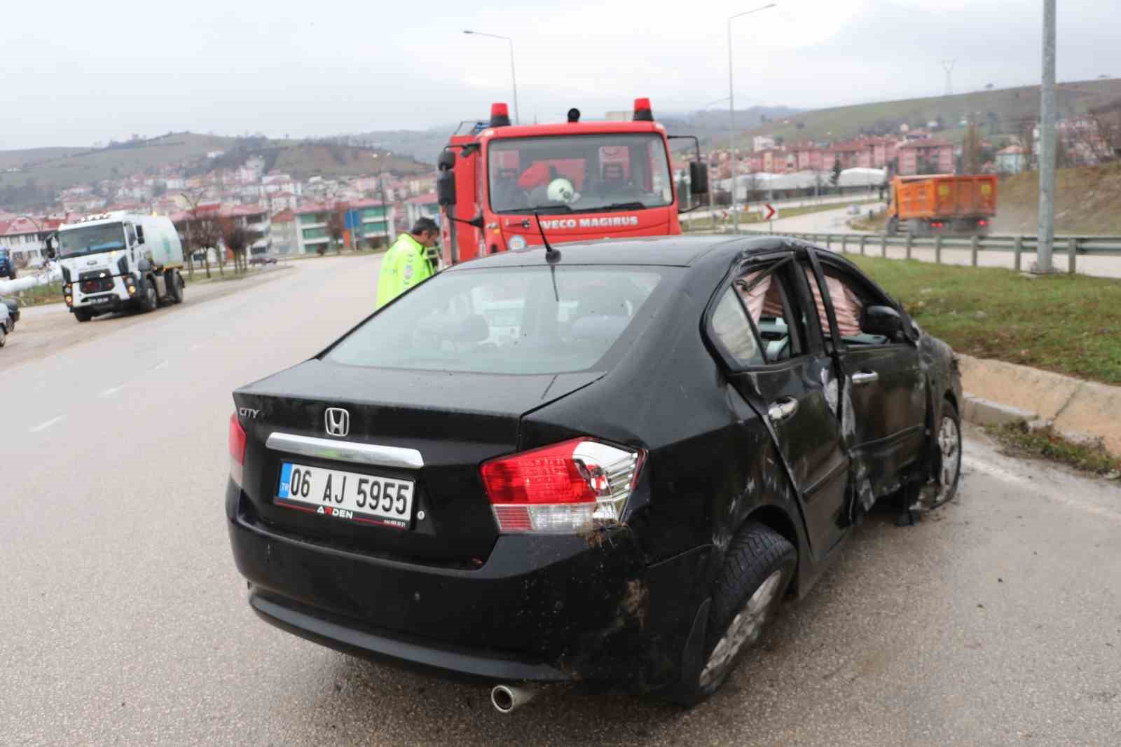 Samsun’da trafik kazası: 3 yaralı