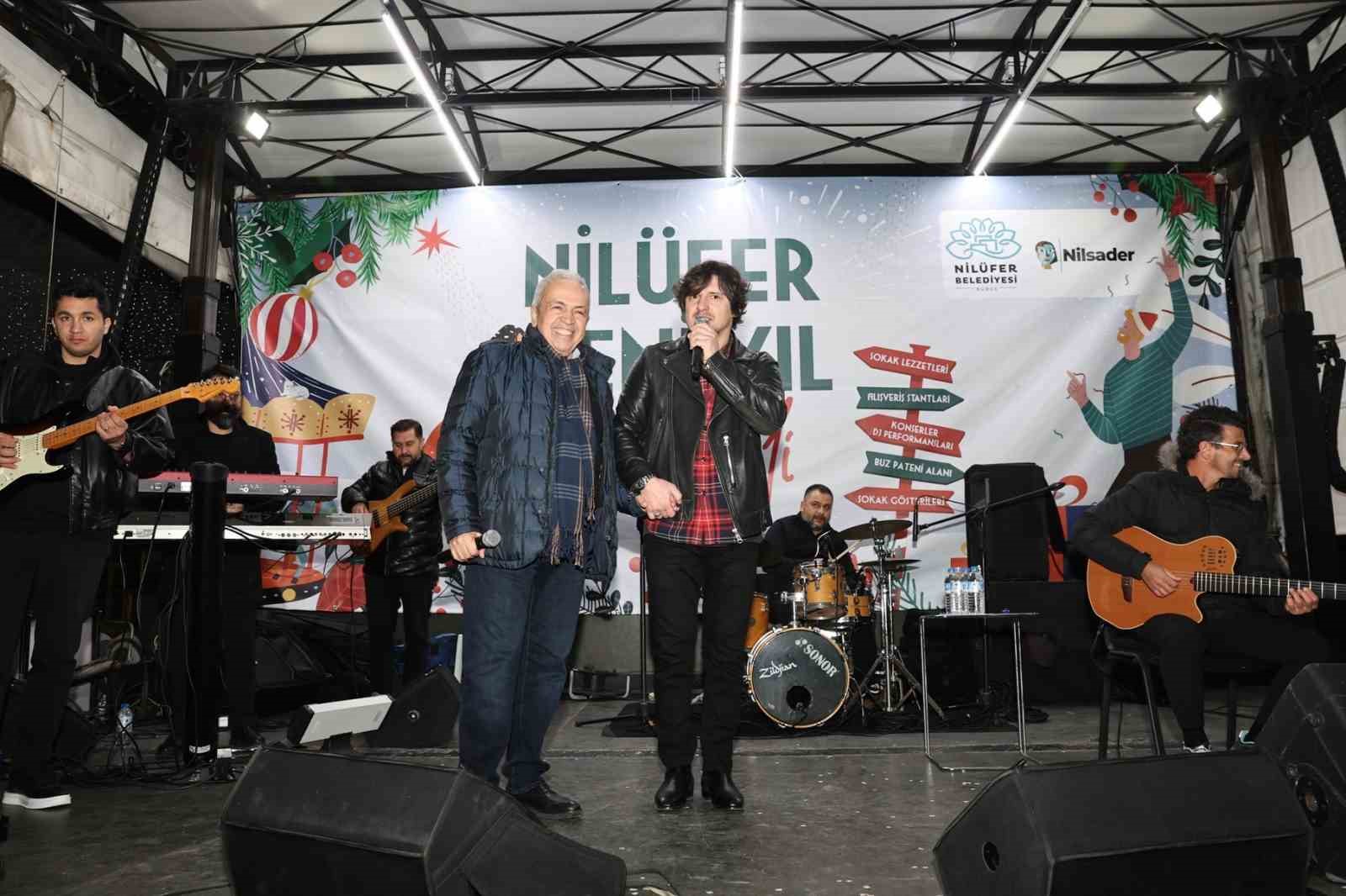 Nilüfer Yeni Yıl Festivali’ne yoğun ilgi
