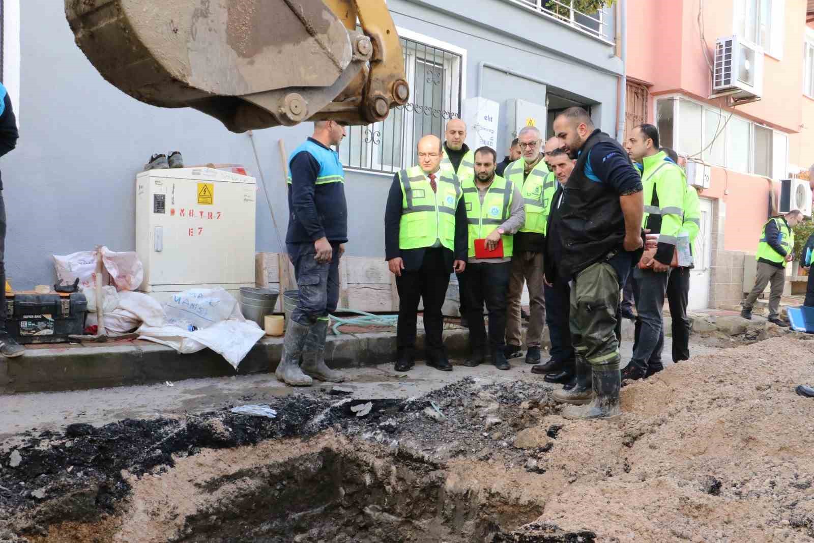 MASKİ, Şehzadeler’in altyapı sorunlarını çözüyor