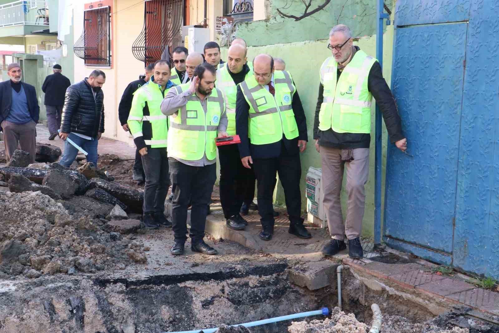 MASKİ, Şehzadeler&rsquo;in altyapı sorunlarını &ccedil;&ouml;z&uuml;yor
