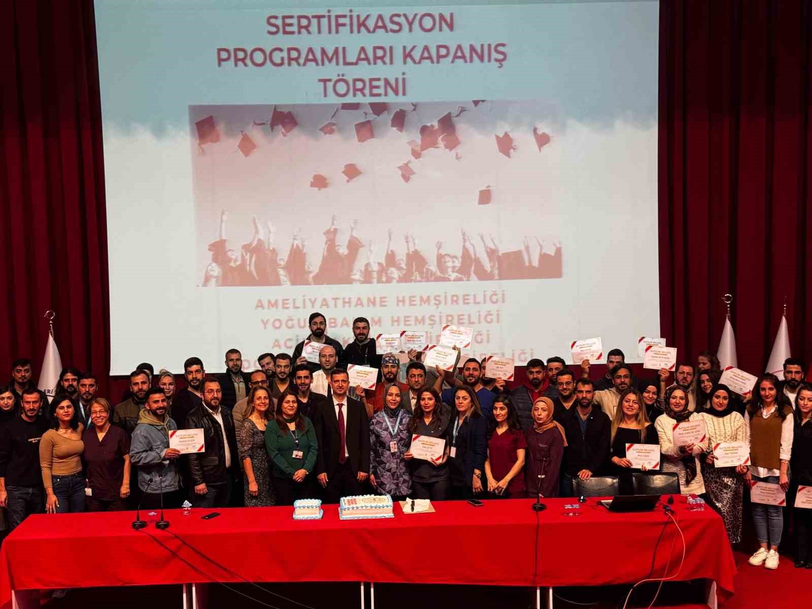 Gazi Yaşargil Eğitim ve Araştırma Hastanesi sertifikasyon biriminden sağlıkta &ouml;rnek başarı
