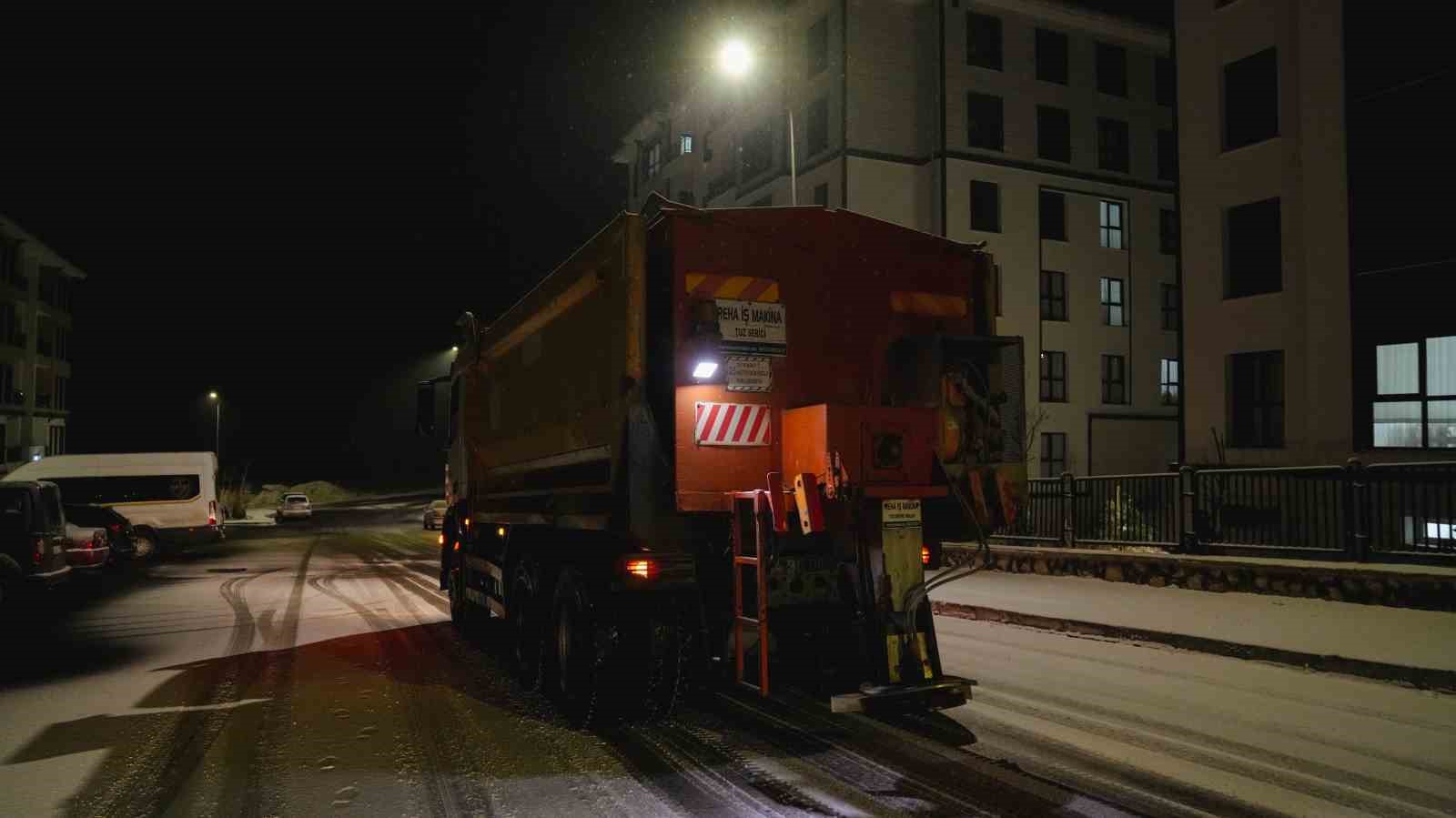 Battalgazi’de kar nöbeti