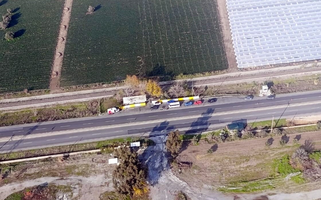 Jandarma ekiplerinden hava destekli denetim