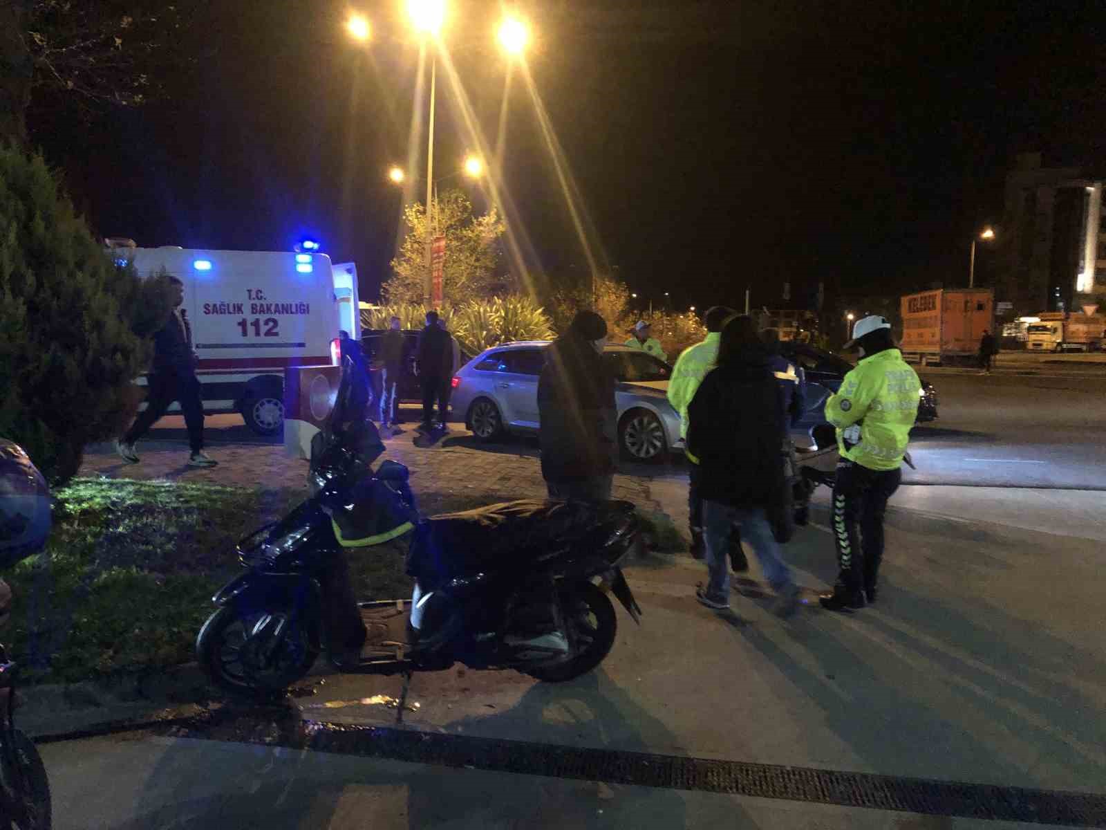 &Ccedil;orlu&rsquo;da trafik kazası: 1 yaralı
