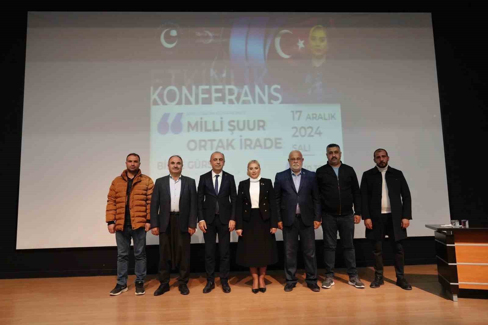 Adıyaman &Uuml;niversitesi&rsquo;nde "Milli Şuur Ortak İrade" konferansı
