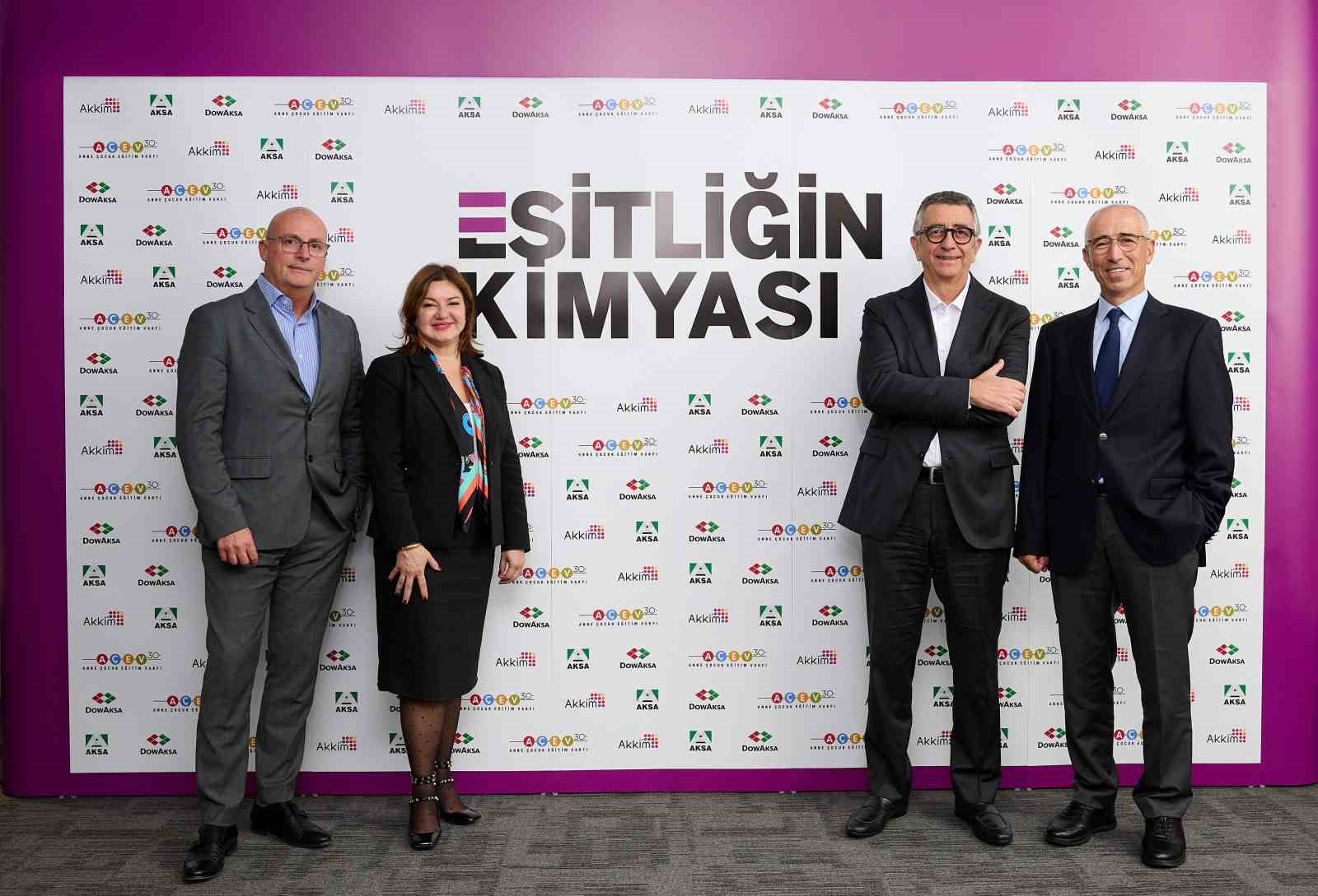 Aksa, Akkim ve DowAksa’dan eşit bir gelecek için yeni proje: ‘Eşitliğin Kimyası’