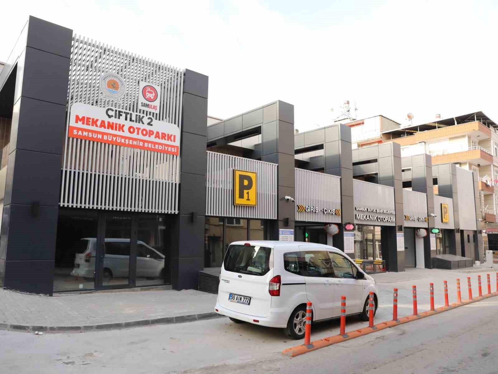 Samsun’a yeni 2 otopark